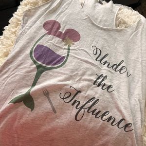 Disney adult wine 🍷 tank!!